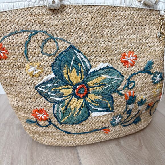 Brahmin Medium Bowie Natural Dixon - Picture 2 of 16